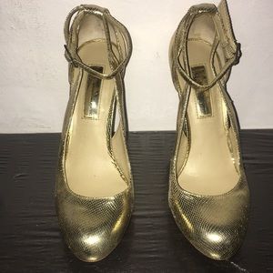 I.N.C. International Concepts Gold Heels